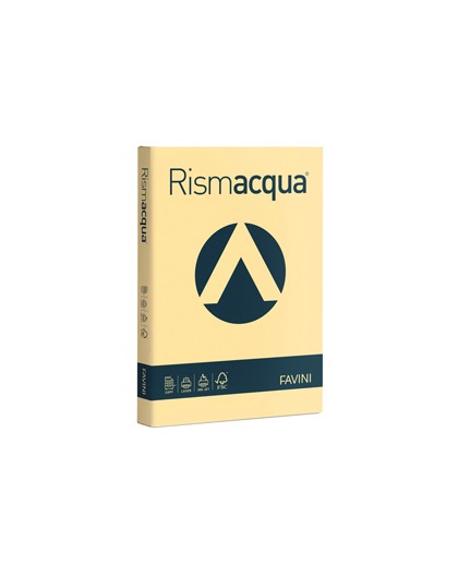 Carta RISMACQUA 200gr A4 125fg camoscio 02 FAVINI