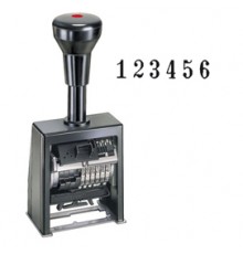 Timbro numeratore autoinchiostrante automatico B6K 6colonne 4,5mm REINER