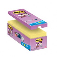 VALUE PACK 14+2 BLOCCO 90fg Post-it® Super Sticky Giallo Canary™ 76x76mm