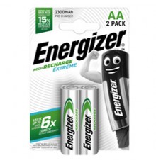 Blister 2 pile ricaricabili AA - Energizer Extreme